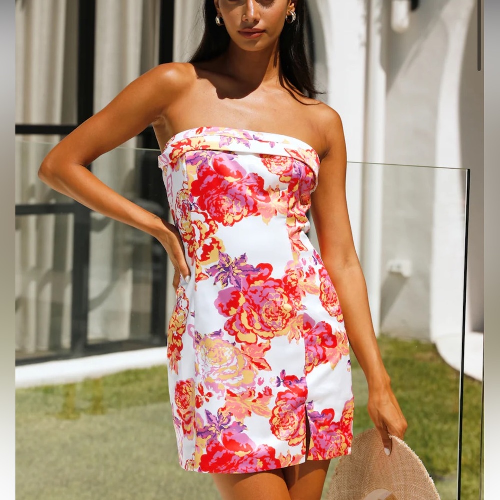 Jade mini dress size 8/ L - Picture 3 of 6